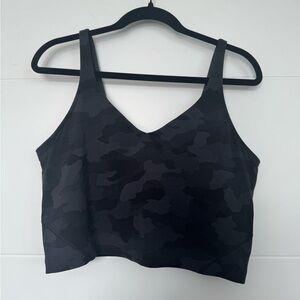 Lululemon Black Align Camo Tank Top